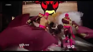 WWE RAW 9/30/13 Los Matadores ENTRANCE DEBUT Live Commentary