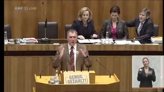 Ewald Stadler über die ÖVP und die Schuldenbremse - 132. Nationalratssitzung 16.11.2011