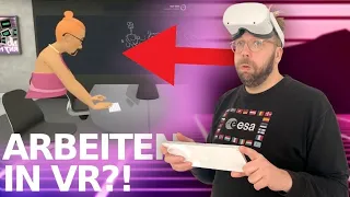 Die HÖLLE? Ein Arbeitstag in VR (NEIN, NICHT im Metaverse 🙄)