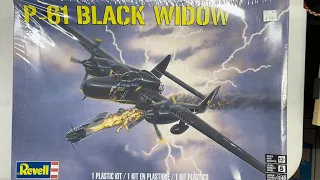 Revell P-61 Black Widow 1/48 Scale Model Aircraft