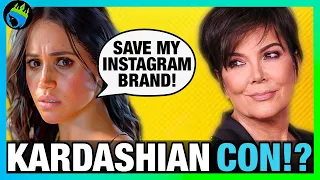 Meghan Markle BEGS Kardashians to SAVE INSTAGRAM BRAND!?