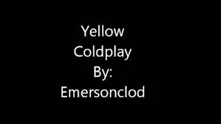 Yellow By Coldplay. Live 2003