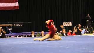 Victoria Moors - Floor Exercise - 2014 AT&T American Cup