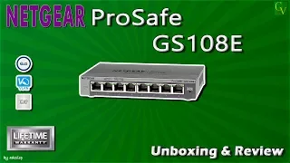 Gigabit LAN Switch Netgear ProSafe GS108E Spanish