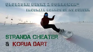 Stranda Cheater & Korua Dart  - Moje ulubione deski z "pokrowca" || Carving & Freeride