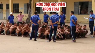 Đánh cán bộ gãy răng, hơn 200 học viên cai nghiện ma túy trốn trại