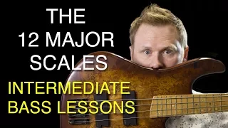 Learn Bass - The 12 major scales explained