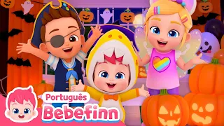 Festa a Fantasia do Dia das Bruxas 👻 | Halloween | Canta com Bebefinn em Português -Canções Infantis