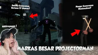 AKU PERGI KE MARKAS BESAR PROJECTORMAN DAN MENEMUKAN INI! Plunger Cameraman Di Selamatkan kesini?