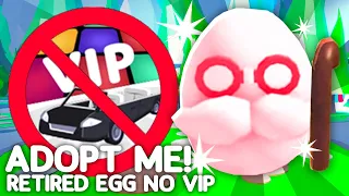 How To Get The Retired Egg In Adopt Me Without VIP! Roblox Adopt Me New Pets Update
