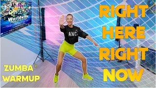 "Right Here Right Now" – (FireUP by DJ Dani Acosta) – WarmUP Choreo for Zumba® Dance Workout by Olga