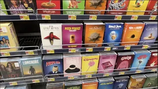 Hunting for DVDs at Wal Mart