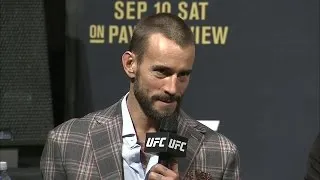 Here's everything CM Punk said during the UFC 203 pre-fight press conference