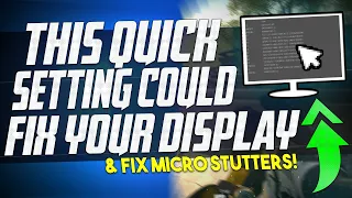 🔧 Changing this ONE SETTING could fix STUTTERS, Black screens and FLICKERING on YOUR PC ✅