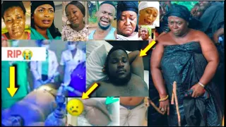 MY SON RABBI Was POSIONED To DEATH WEEPS His OLD MOTHER At His BURIAL As Nollywood MOURNS In PAINS