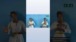 The Future by Dunsin Oyekan in Ghanaian Sign Language with lyrics | Worship Song #signwithdela