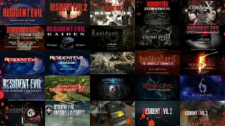 The Complete 25 Resident Evil Games - Timeline of Title Voices - In Order