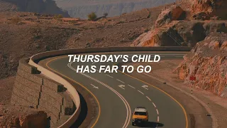 thursday's child has far to go | txt (투모로우바이투게더) eng lyrics