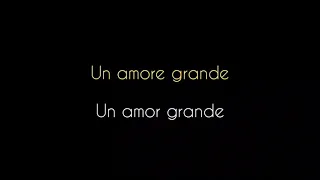 Pupo - Un Amore Grande (Un Amor Grande) sub español