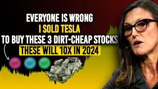 Beyond Tesla! Cathie Wood Buying 3 Promising Bargain Stocks Set To Soar Many Folds In 2024