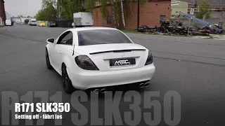 MEC Design Mercedes R171 SLK350 Exhaust  - Sound Version Earthquake