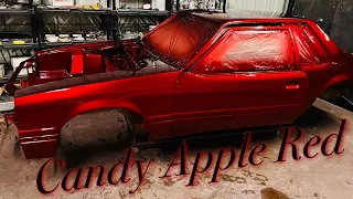 How many gallons of candy apple red will you need for your project.