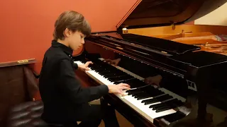 Ф.Лист Юношеский этюд 4 Ре минор oп.136 Миша Андреев. Liszt etude 4 D moll op.136 Misha Andreev