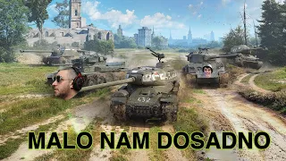 Dosadno Nam Je !!! Vozimo Malo Premium tenkove Stg, T-34-3 Super Pershing i STA-2 gost ZIKSSSSSSSSSS