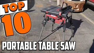 Best Portable Table Saw In 2024 - Top 10 New Portable Table Saws Review