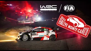 Rally Monte Carlo 2022 night ES1 col ST Roch