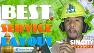 SimCity Build It | Best Layout for Services