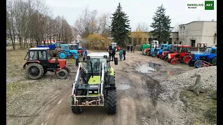 Traktorių tech. apžiūra 2023 m. Alytaus rajone. Venciūnų km. aikštelė