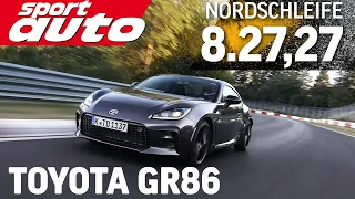 Toyota GR86 | Nordschleife HOT LAP 8.27,27 min | sport auto Supertest