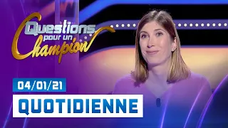 Emission du Lundi 04 Janvier 2021 - Question pour un champion