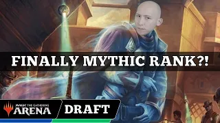 FINALLY MYTHIC RANK?! | MKM Karlov Manor Draft | MTG Arena