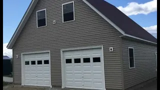 TIMELAPSE CAPE STYLE GARAGE...$64,500 Materials and Labor