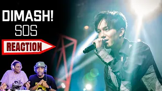 VOCAL SINGER REACTS TO DIMASH "SOS" REACTION | FIRST TIME HEARING HIM...WOW!! 😳🔥❤️ #DIMASH