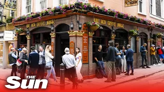 Live: English pubs reopen for outdoor service as COVID-19 lockdown eases