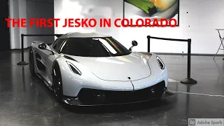 The First Koenigsegg Jesko in Colorado