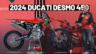 2024 NEW DUCATI DESMO450 MX MOTOCROSS OFFICIALLY ANNOUNCED!!