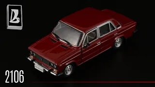 Ижевская Шестёрка: ВАЗ-2106 "Жигули" // Autobahn / Bauer // Масштабные модели автомобилей СССР 1:43