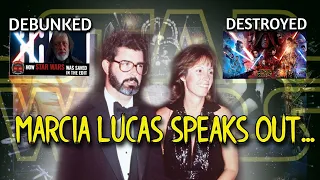 George Lucas Ex Wife DESTROYS Disney Star Wars & DEBUNKS Saved In the Edit