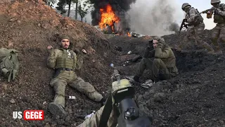 Horrible!! Ukrainian troops hits Hundreds Russian Wagner on returning to Border
