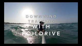 Downwind training with FoilDrive