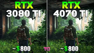 RTX 3080 Ti vs RTX 4070 Ti - Test in 10 Games