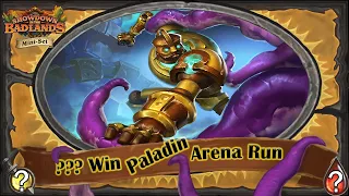 Hand Buff Paladin Hearthstone Arena Run