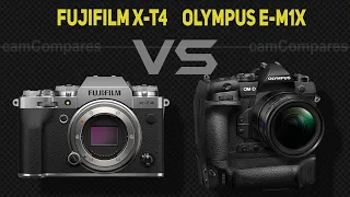 Fujifilm X-T4 vs Olympus E-M1X  [Camera Battle]