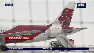 В аэропорту Астаны из-за непогоды задерживаются рейсы