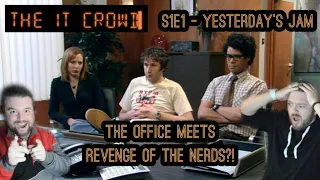 Americans React To "The IT Crowd - S1E1 - Yesterday's Jam"