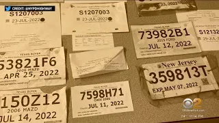 NYPD cracking down on phantom vehicles with fake license plates